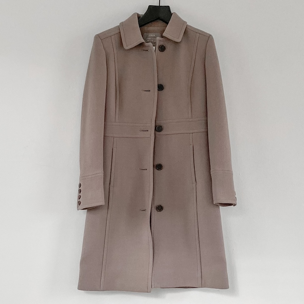 J.Crew Double Cloth Wool Coat